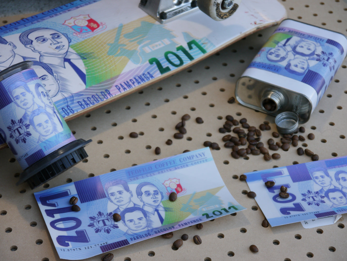 Teofilo Coffee Peso Sticker