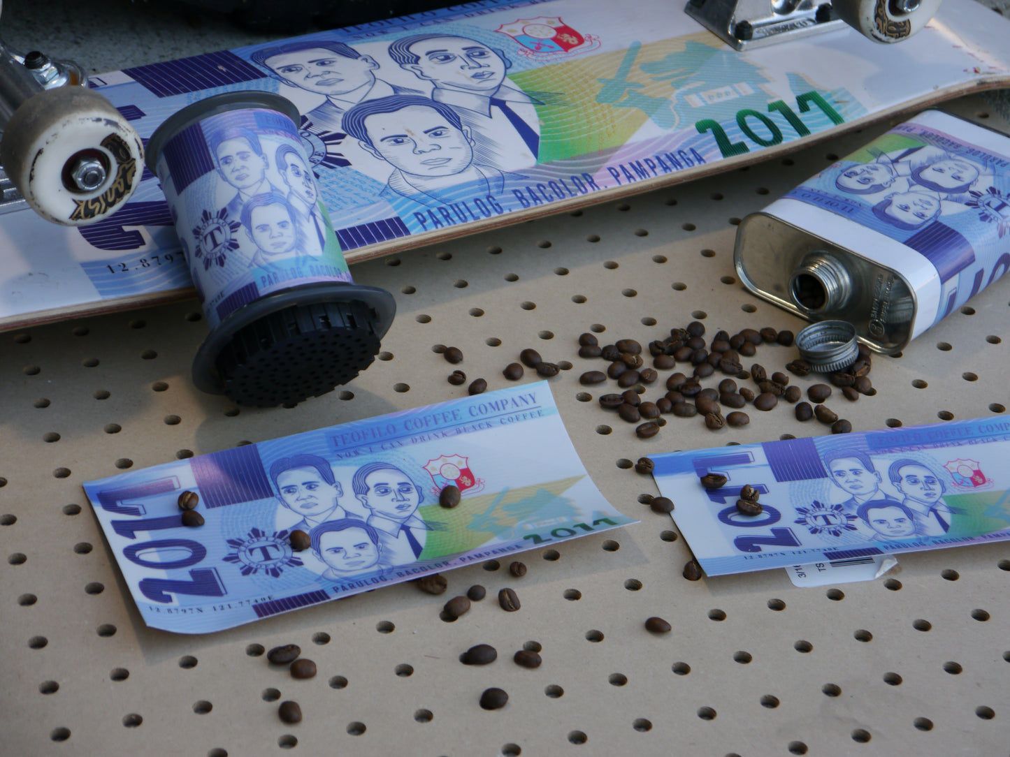 Teofilo Coffee Peso Sticker